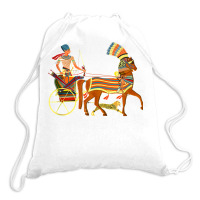 Ramesses Ii On An Egyptian Chariot Tank Top Drawstring Bags | Artistshot