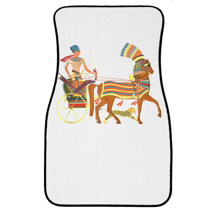 Ramesses Ii On An Egyptian Chariot Tank Top Front Car Mat | Artistshot