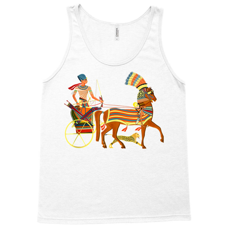 Ramesses Ii On An Egyptian Chariot Tank Top Tank Top | Artistshot