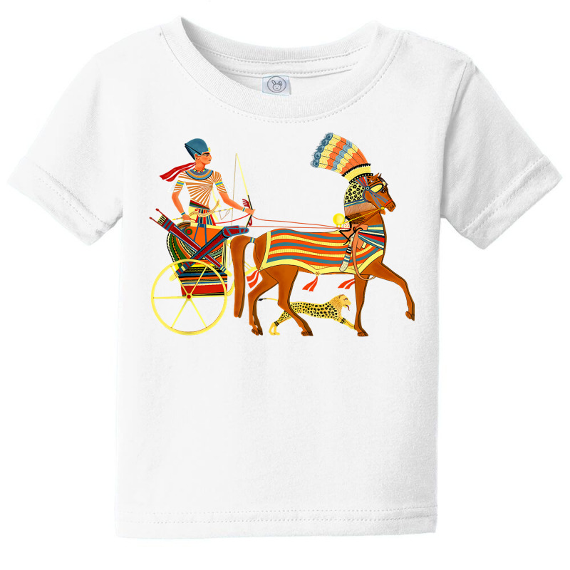 Ramesses Ii On An Egyptian Chariot T Shirt Baby Tee | Artistshot