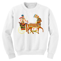 Ramesses Ii On An Egyptian Chariot T Shirt Youth Sweatshirt | Artistshot