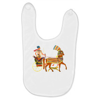 Ramesses Ii On An Egyptian Chariot T Shirt Baby Bibs | Artistshot