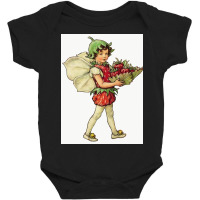 Strawberry Fairy Baby Bodysuit | Artistshot