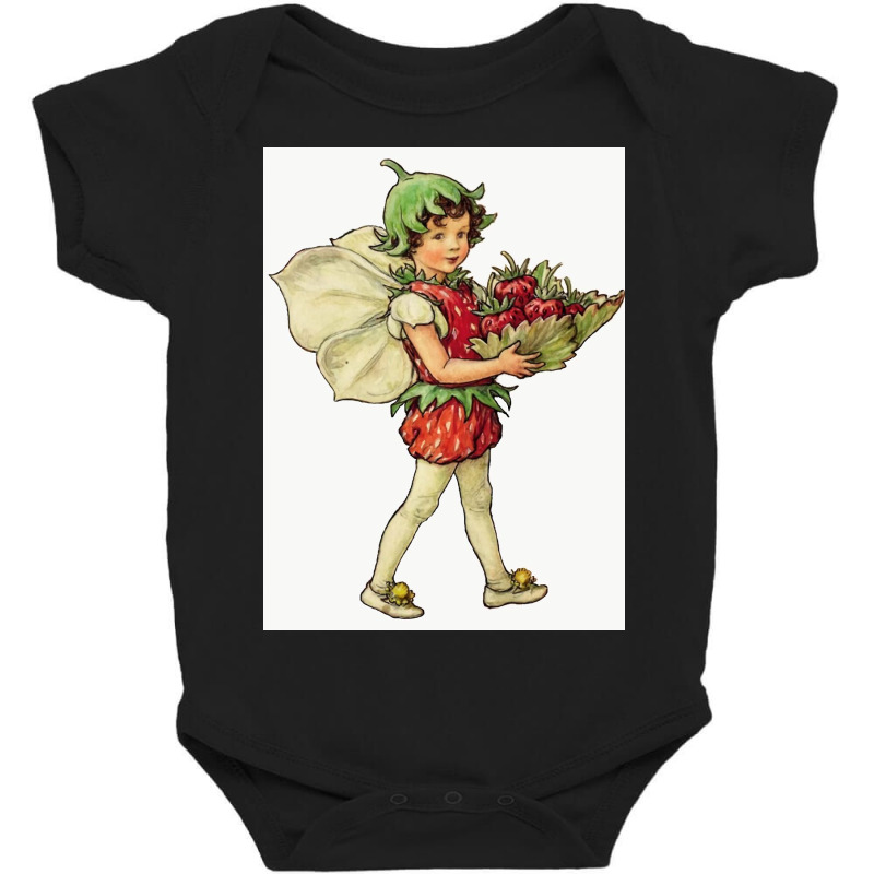 Strawberry Fairy Baby Bodysuit | Artistshot