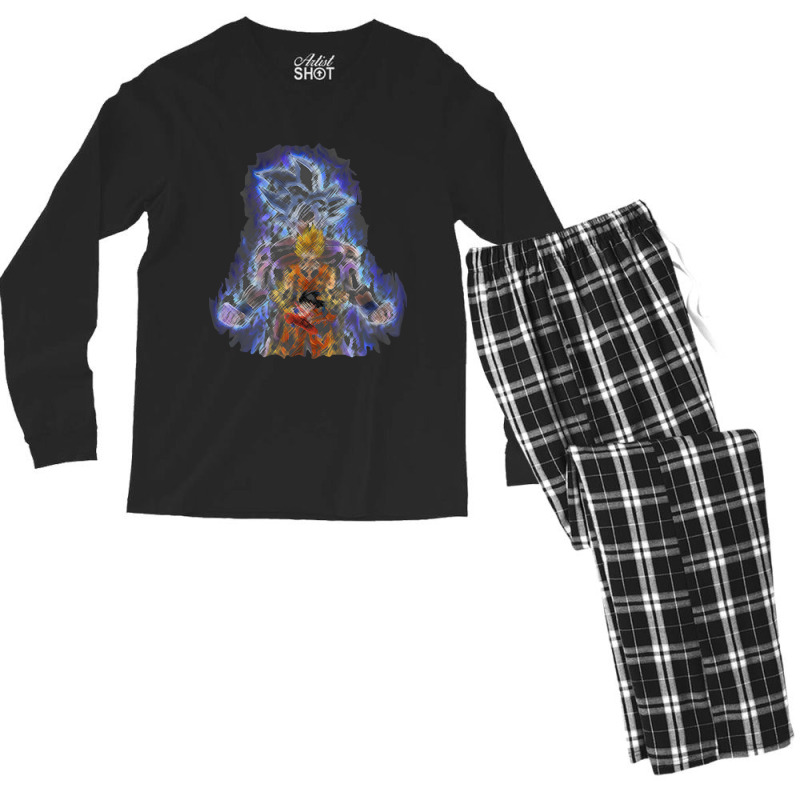 Saiyan Progression! Men's Long Sleeve Pajama Set by Ha Thu | Artistshot