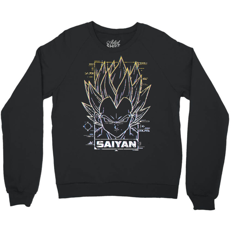 Saiyan Crewneck Sweatshirt by Ha Thu | Artistshot