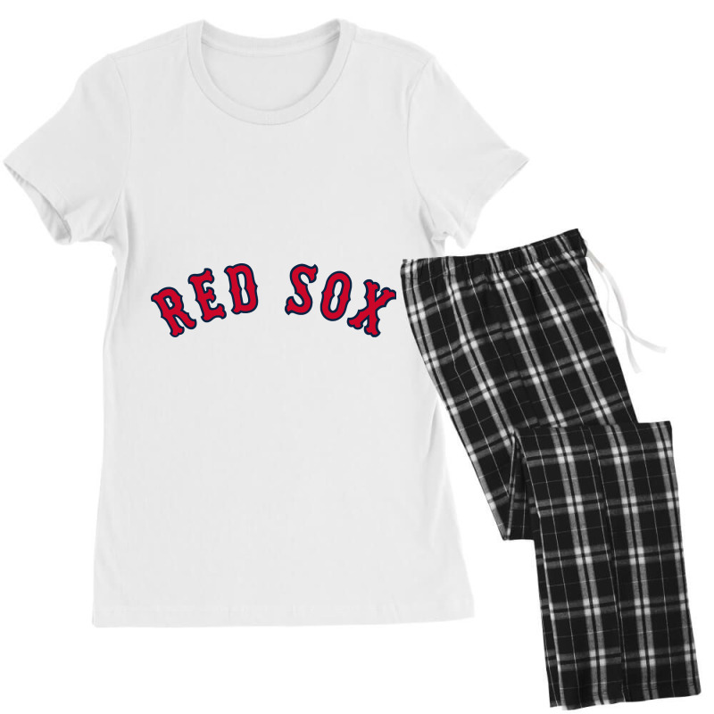 Lettering | Boston.red.sox | Baseball Women's Pajamas Set | Artistshot