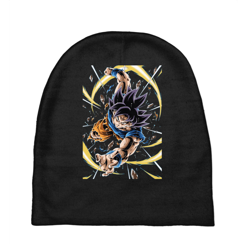 Son Goku Ultra Instinct Grey Eyes Baby Beanies by Ha Thu | Artistshot