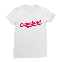 Text In | Cleveland.indiansw | Baseball Ladies Fitted T-shirt | Artistshot