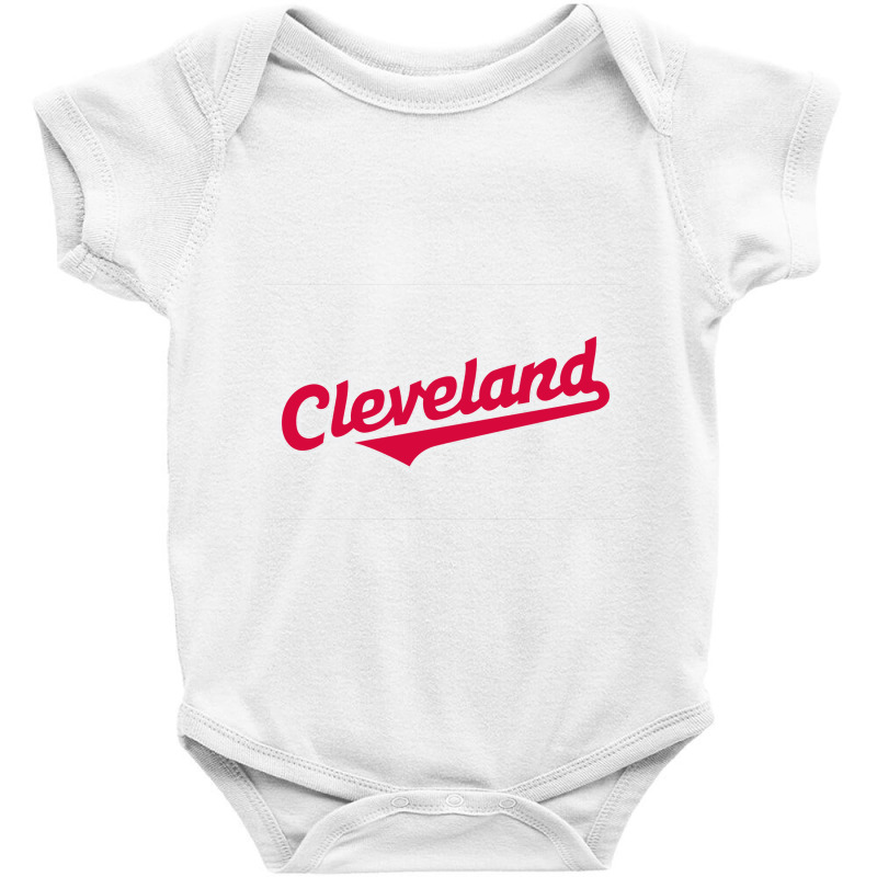 Text In | Cleveland.indiansw | Baseball Baby Bodysuit | Artistshot