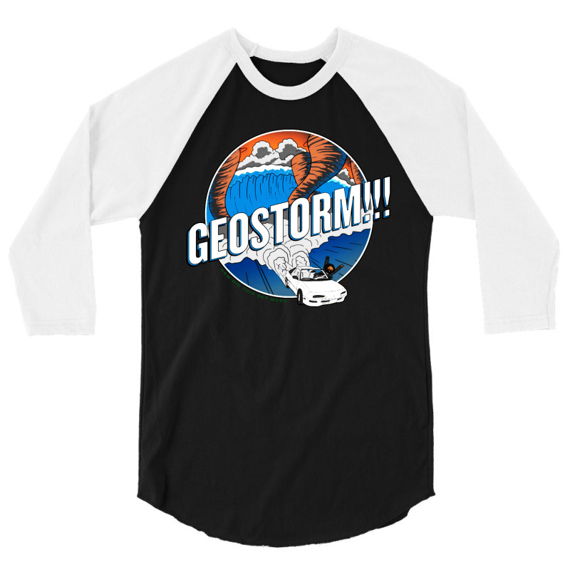 Geostorm 3/4 Sleeve Shirt | Artistshot