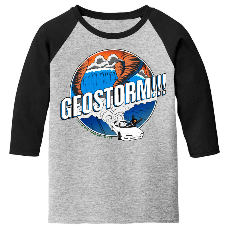 Geostorm Youth 3/4 Sleeve | Artistshot