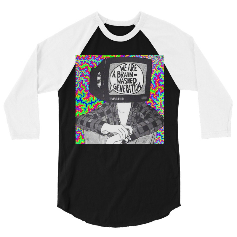 Day Gifts Kid Hypnotised Funny Gifts Men 3/4 Sleeve Shirt by Artist-Finnegan | Artistshot