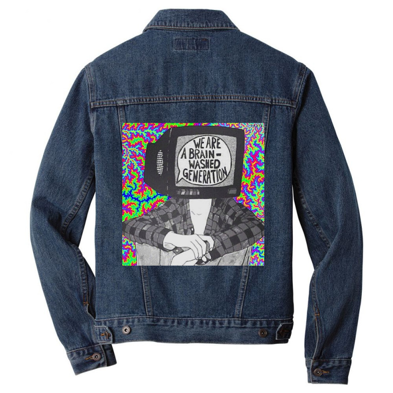 Day Gifts Kid Hypnotised Funny Gifts Men Men Denim Jacket by Artist-Finnegan | Artistshot