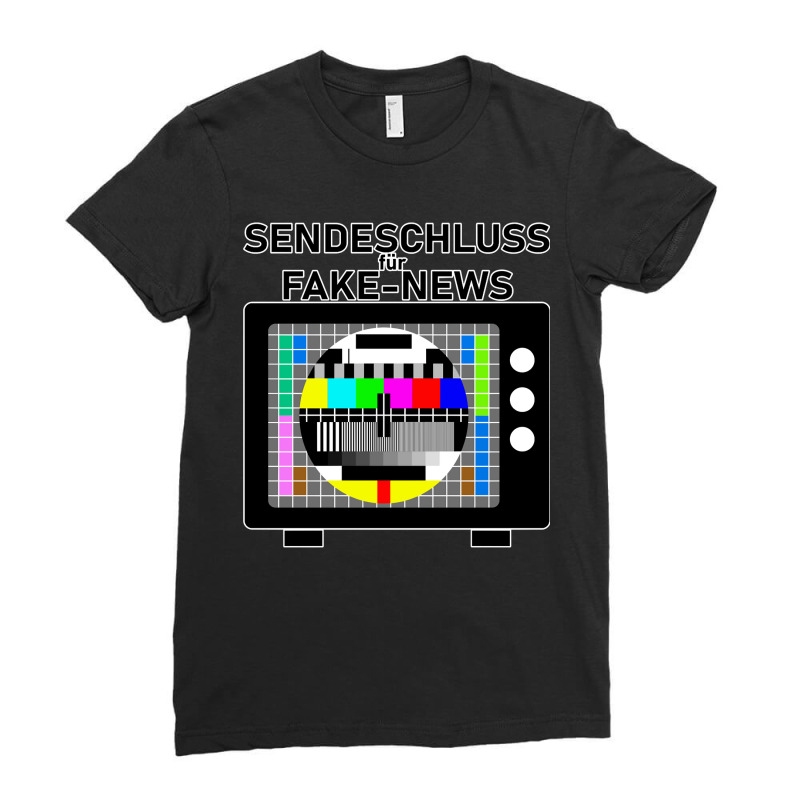 Graphic Music Propaganda Gifts Women Ladies Fitted T-Shirt by Artist-Finnegan | Artistshot