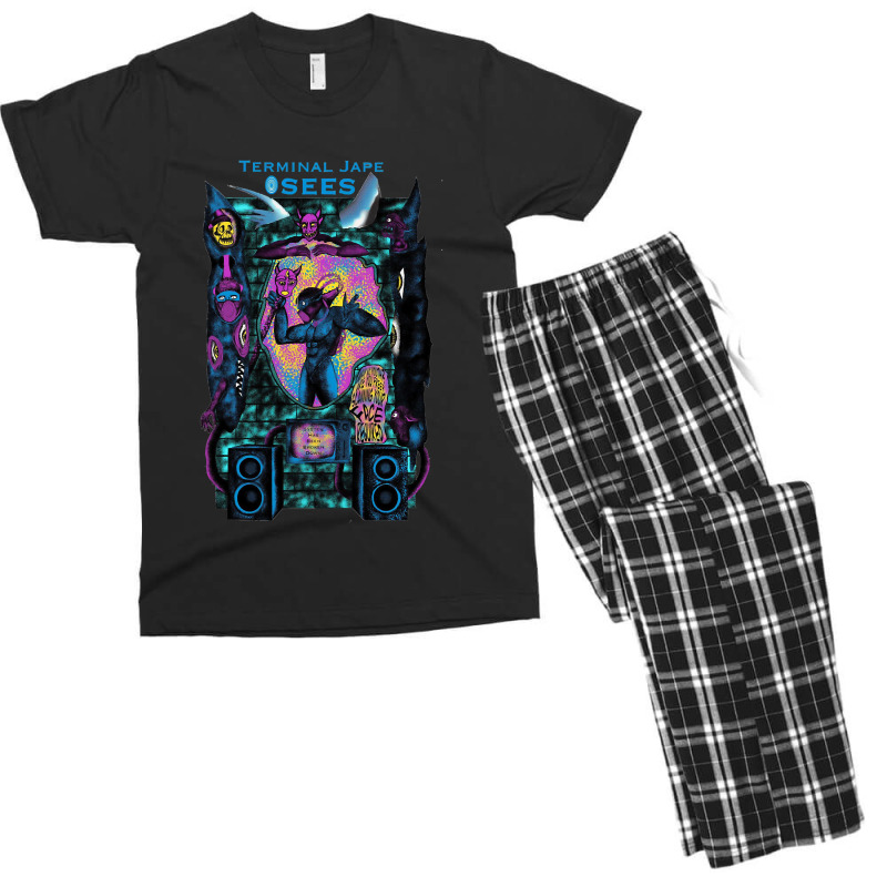 Mask Roky Erickson My Favorite People Men's T-shirt Pajama Set by Artist-Marin | Artistshot