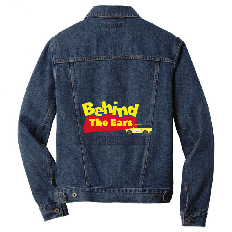 Behind The Ears Podcast Men Denim Jacket by indahmalam | Artistshot