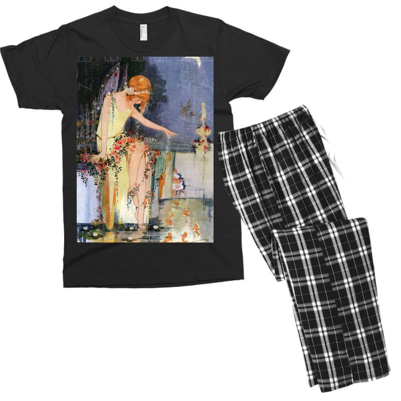 Flower Fairy Men's T-shirt Pajama Set | Artistshot