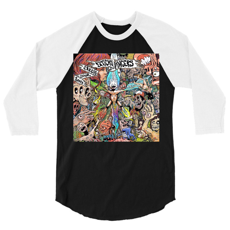 Sticky Fingers Caress Your Soul 3/4 Sleeve Shirt | Artistshot