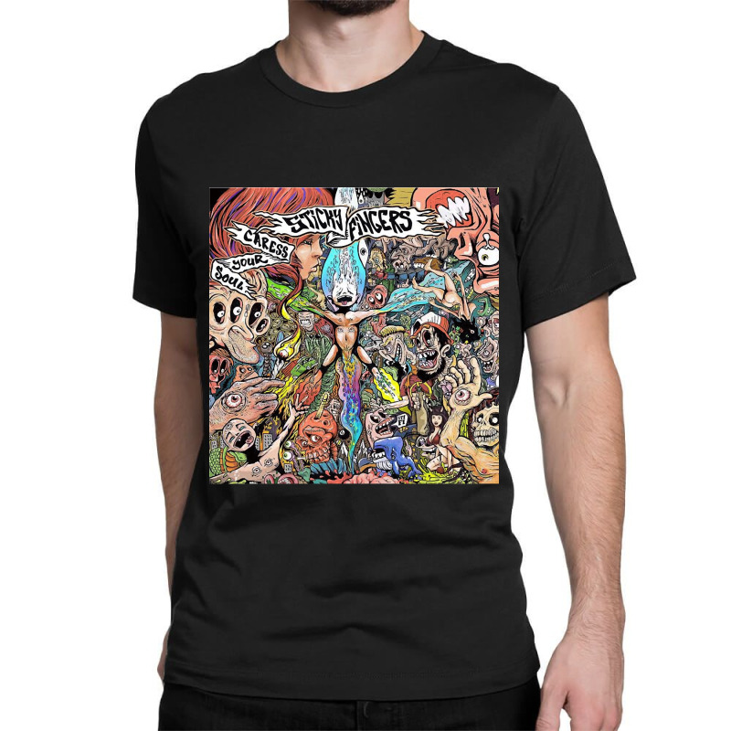 Sticky Fingers Caress Your Soul Classic T-shirt | Artistshot