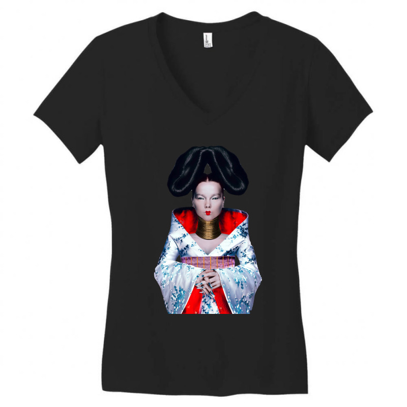 Graphic Picture  Dico Vintage Women's V-Neck T-Shirt by Artist-Mauricio | Artistshot