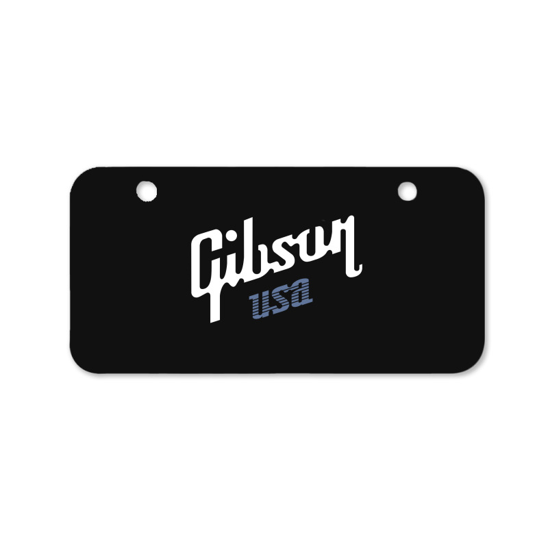 Gibson Usa Bicycle License Plate | Artistshot