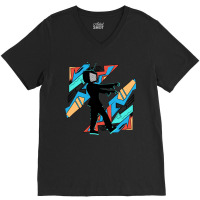 Retro Vintage Kid Hypnotised Mens My Favorite V-neck Tee | Artistshot