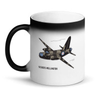 Wellington British Ww2 Bomber Plane Art Magic Mug | Artistshot