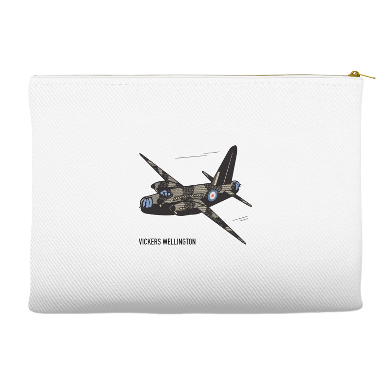 Wellington British Ww2 Bomber Plane Art Accessory Pouches | Artistshot