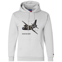 Wellington British Ww2 Bomber Plane Art Champion Hoodie | Artistshot