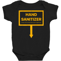 Hand Sanitizer Funny Adult Yellow Humor Mens Xmas Gag Premium T Shirt Baby Bodysuit | Artistshot