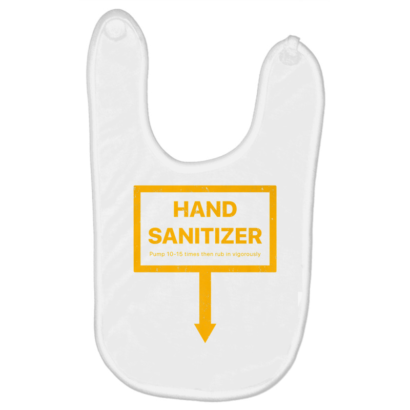 Hand Sanitizer Funny Adult Yellow Humor Mens Xmas Gag Premium T Shirt Baby Bibs by loreyviwootenm | Artistshot