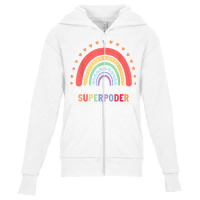 Ser Bilingue Es Un Superpoder Spanish Teacher Back To School T Shirt Youth Zipper Hoodie | Artistshot