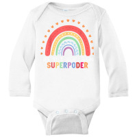 Ser Bilingue Es Un Superpoder Spanish Teacher Back To School T Shirt Long Sleeve Baby Bodysuit | Artistshot