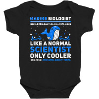 Marine Biologist Definition   Marine Biology T Shirt Baby Bodysuit | Artistshot