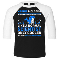 Marine Biologist Definition   Marine Biology T Shirt Toddler 3/4 Sleeve Tee | Artistshot