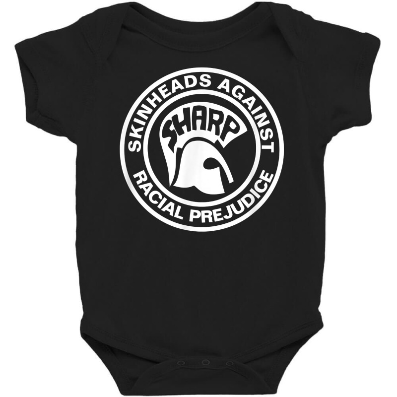 S.h.a.r.p. Skinhead   Skinheads Against Racial Prejudice T Shirt Baby Bodysuit | Artistshot