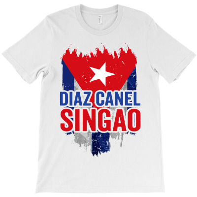 Sos Cuba Flag Libertad T-shirt Designed By Johnny Wiggins