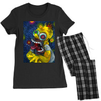 Playing  Devil Homer  For Mens Womens Women's Pajamas Set | Artistshot