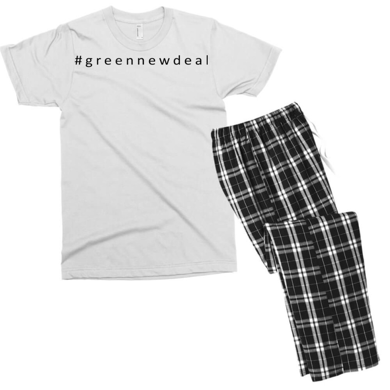 Green New Deal, Climate Change T Shirt Men's T-shirt Pajama Set | Artistshot