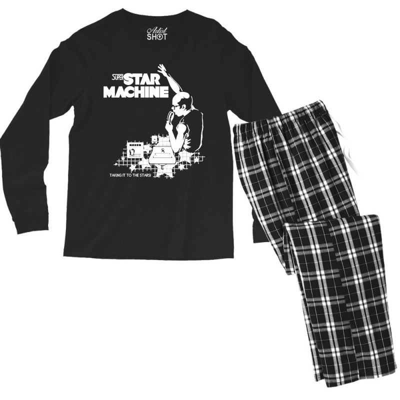 Funny Men Bateman For Mens Womens Men's Long Sleeve Pajama Set by ArtistBarrett | Artistshot