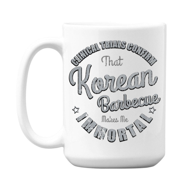 Clinical Trials Confirm   Vintage Korean Barbecue Theme T Shirt 15 Oz Coffee Mug | Artistshot