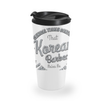 Clinical Trials Confirm   Vintage Korean Barbecue Theme T Shirt Travel Mug | Artistshot