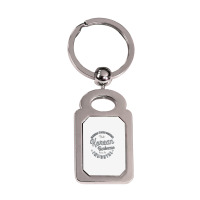 Clinical Trials Confirm   Vintage Korean Barbecue Theme T Shirt Silver Rectangle Keychain | Artistshot