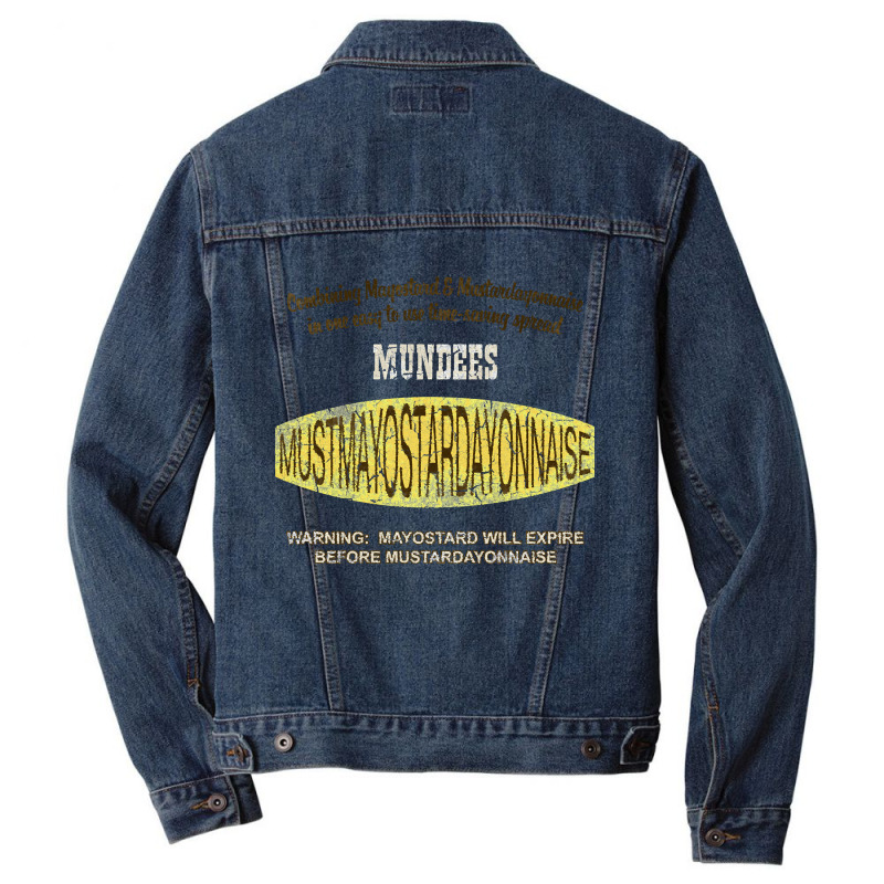 Music Vintage Retro Cross Triangle Men Women Men Denim Jacket by ArtistBarrett | Artistshot