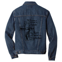 Playing  Cross Triangle For Mens Womens Men Denim Jacket | Artistshot