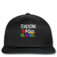 Teaching Future Bilinguals, Bilingual Spanish Teacher T Shirt Printed Hat | Artistshot