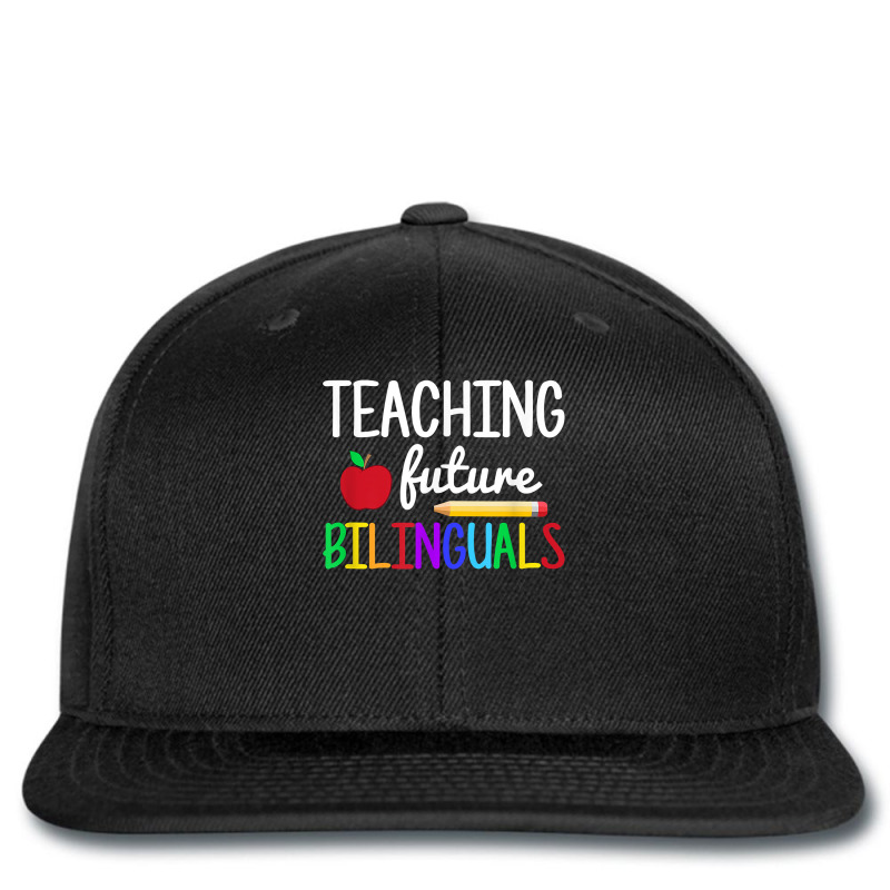 Teaching Future Bilinguals, Bilingual Spanish Teacher T Shirt Printed hat by derosaatlamos | Artistshot