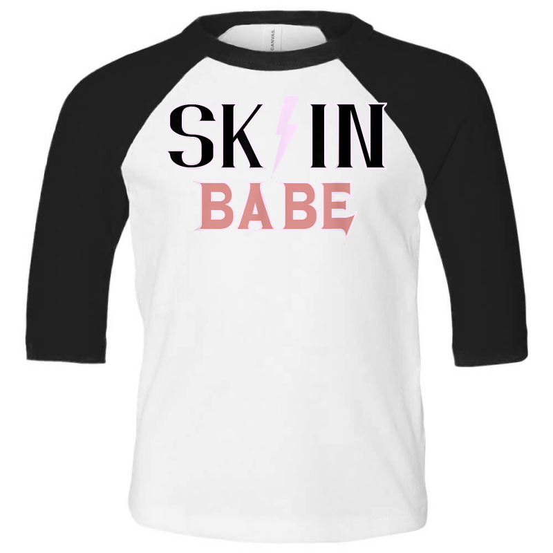 Skin Babe Skincare Lover Skin Specialist Skin Esthetician T Shirt Toddler 3/4 Sleeve Tee | Artistshot