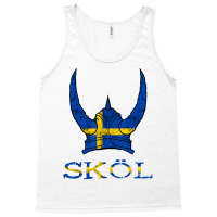 Skol Swedish Viking Helmet Sweden Nordic Northman Swede T Shirt Tank Top | Artistshot